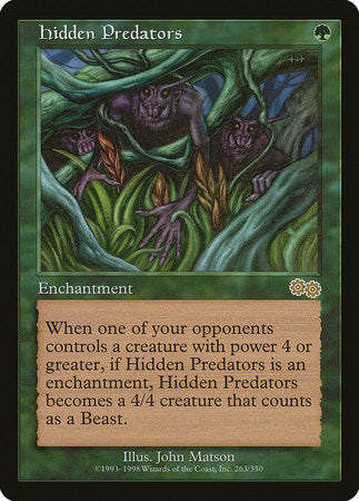 Hidden Predators [Urza's Saga] | Enigma On Main