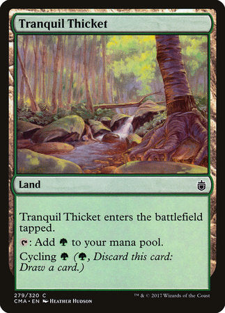 Tranquil Thicket [Commander Anthology] | Enigma On Main