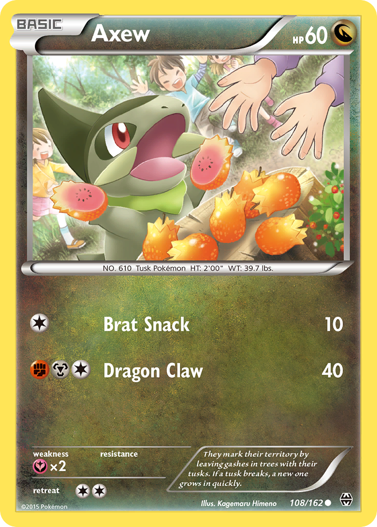 Axew (108/162) [XY: BREAKthrough] | Enigma On Main