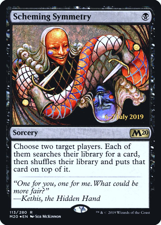 Scheming Symmetry  [Core Set 2020 Prerelease Promos] | Enigma On Main