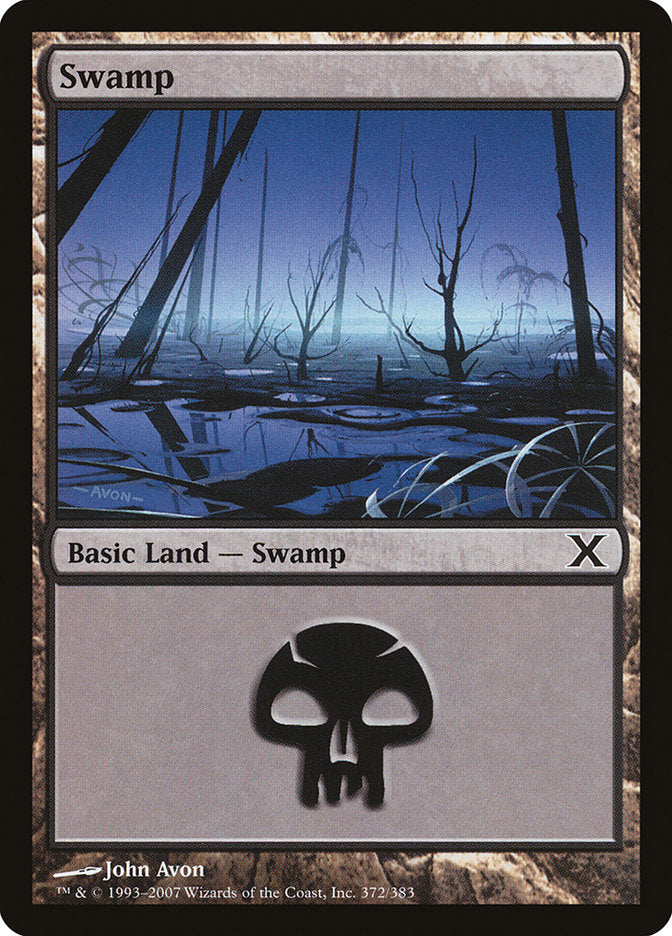 Swamp (372) [Tenth Edition] | Enigma On Main