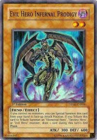 Evil Hero Infernal Prodigy [Duelist Pack 6: Jaden Yuki 3] [DP06-EN008] | Enigma On Main