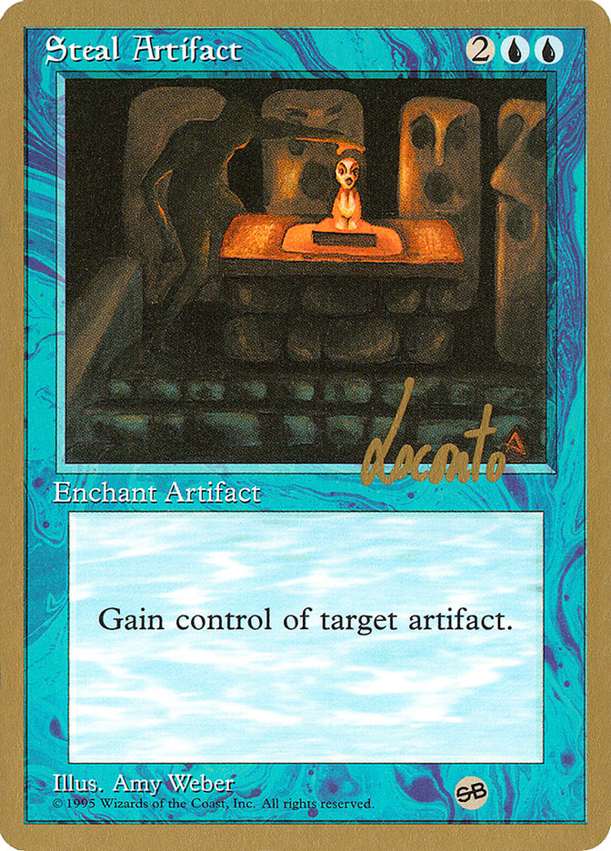 Steal Artifact (Michael Loconto) (SB) [Pro Tour Collector Set] | Enigma On Main