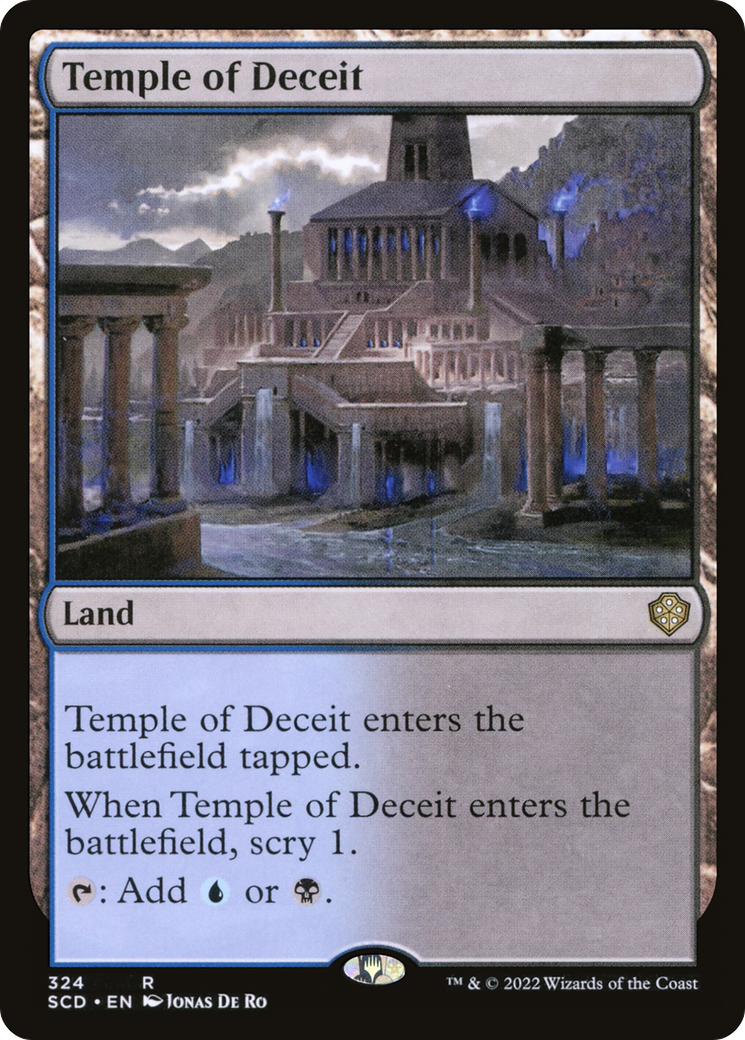 Temple of Deceit [Starter Commander Decks] | Enigma On Main