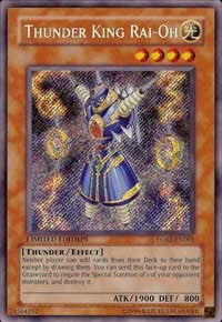 Thunder King Rai-Oh [Yu-Gi-Oh! GX Manga Promotional Cards] [YG02-EN001] | Enigma On Main