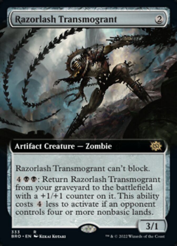 Razorlash Transmogrant (Extended Art) [The Brothers' War] | Enigma On Main