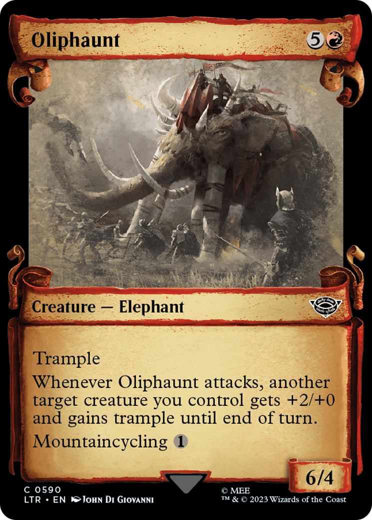 Oliphaunt [The Lord of the Rings: Tales of Middle-Earth Showcase Scrolls] | Enigma On Main