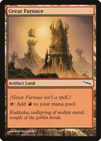 Great Furnace [Mirrodin] | Enigma On Main