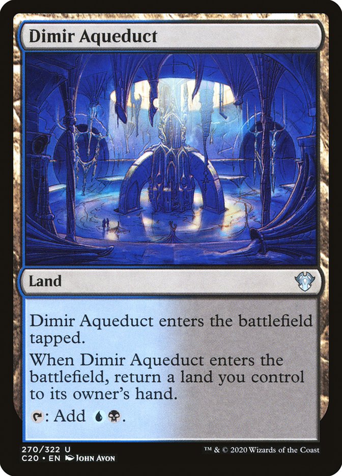 Dimir Aqueduct [Commander 2020] | Enigma On Main