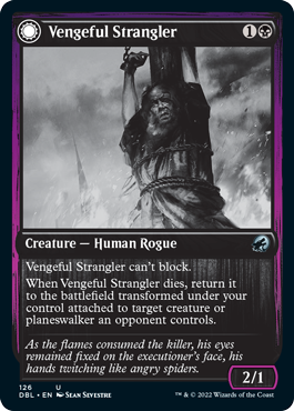 Vengeful Strangler // Strangling Grasp [Innistrad: Double Feature] | Enigma On Main