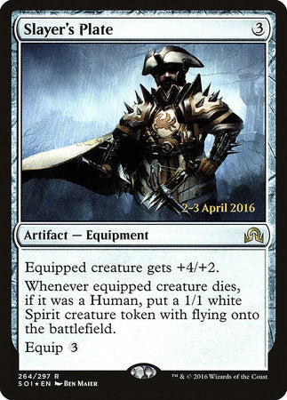 Slayer's Plate [Shadows over Innistrad Promos] | Enigma On Main