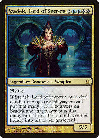 Szadek, Lord of Secrets [Ravnica: City of Guilds] | Enigma On Main