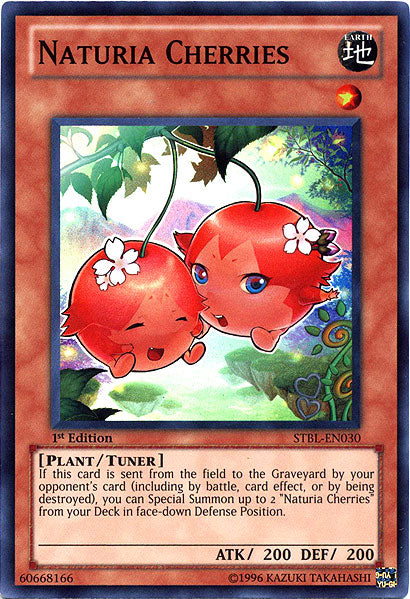 Naturia Cherries [STBL-EN030] Super Rare | Enigma On Main