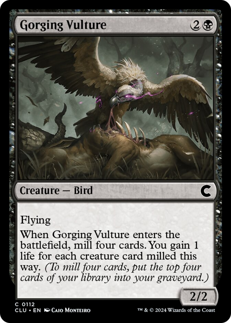 Gorging Vulture [Ravnica: Clue Edition] | Enigma On Main