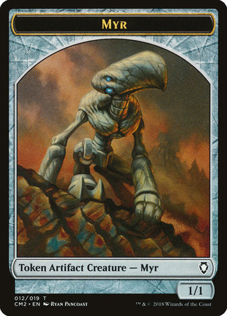 Myr Token [Commander Anthology Volume II Tokens] | Enigma On Main