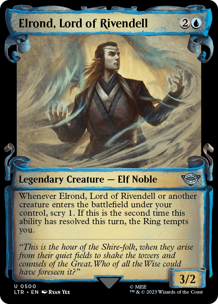 Elrond, Lord of Rivendell [The Lord of the Rings: Tales of Middle-Earth Showcase Scrolls] | Enigma On Main