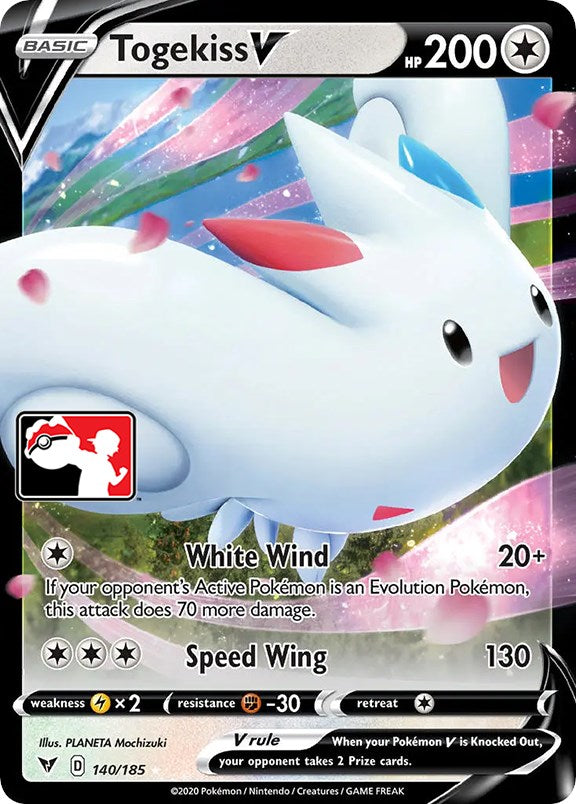 Togekiss V (140/185) [Prize Pack Series One] | Enigma On Main