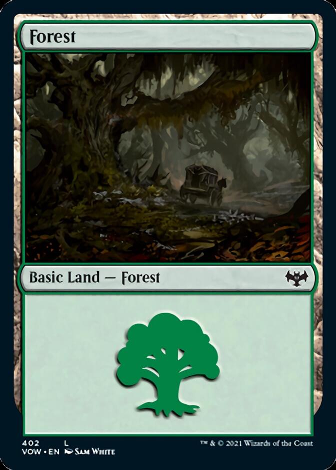 Forest (402) [Innistrad: Crimson Vow] | Enigma On Main