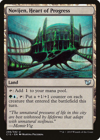 Novijen, Heart of Progress [Commander 2015] | Enigma On Main