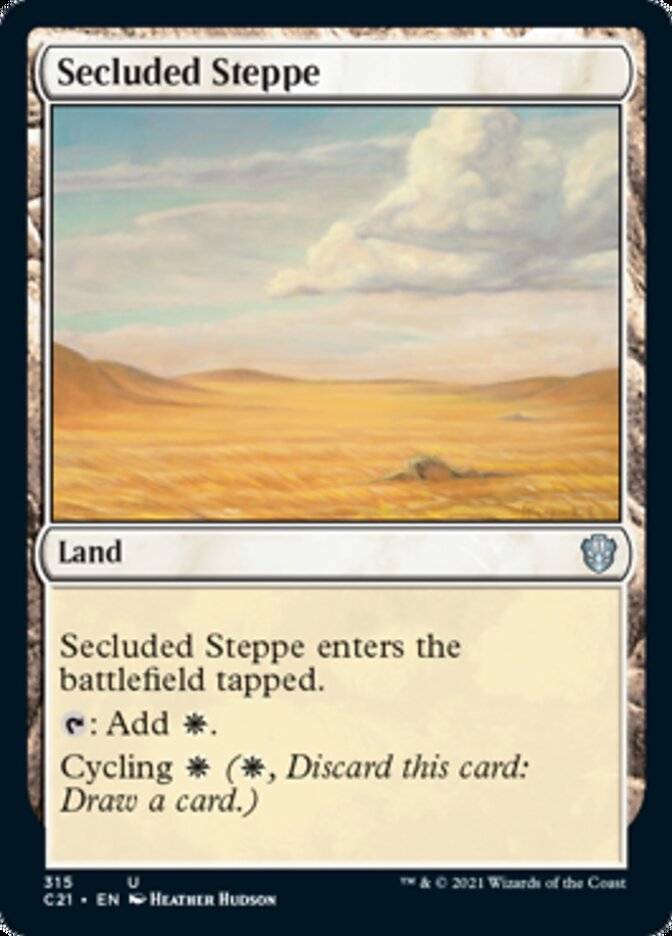 Secluded Steppe [Commander 2021] | Enigma On Main