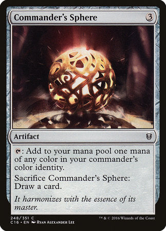 Commander's Sphere [Commander 2016] | Enigma On Main