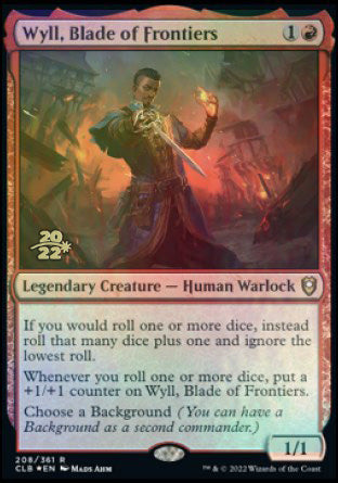 Wyll, Blade of Frontiers [Commander Legends: Battle for Baldur's Gate Prerelease Promos] | Enigma On Main