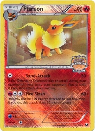 Flareon (12/108) (Regional Championship 2013 Promo) [Black & White: Dark Explorers] | Enigma On Main