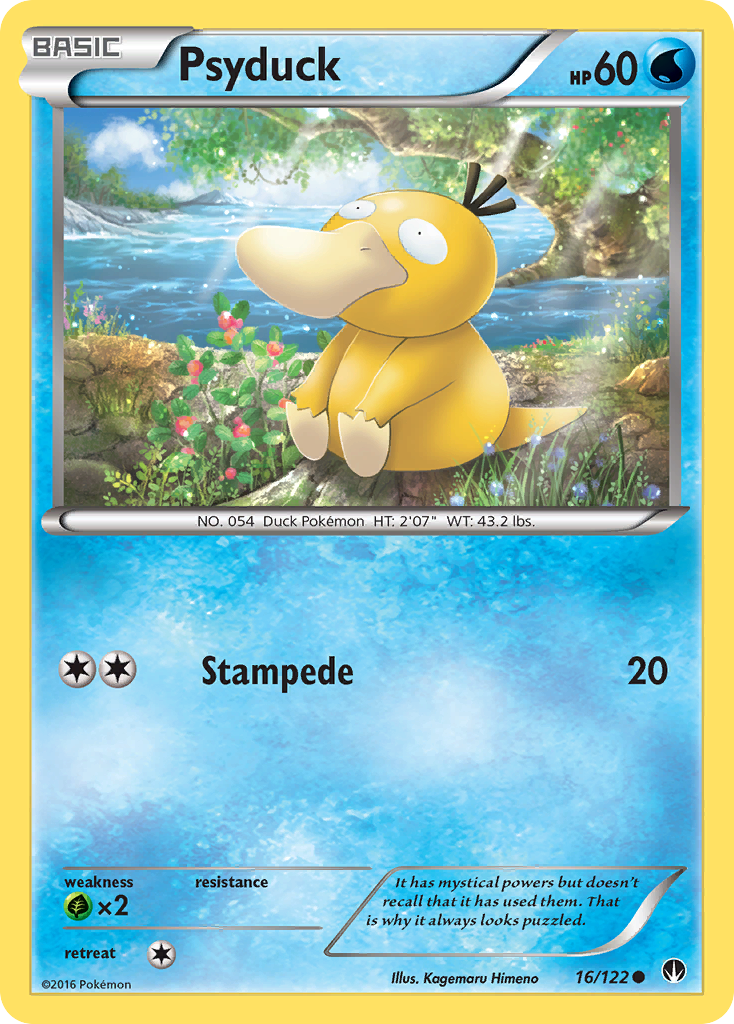 Psyduck (16/122) [XY: BREAKpoint] | Enigma On Main