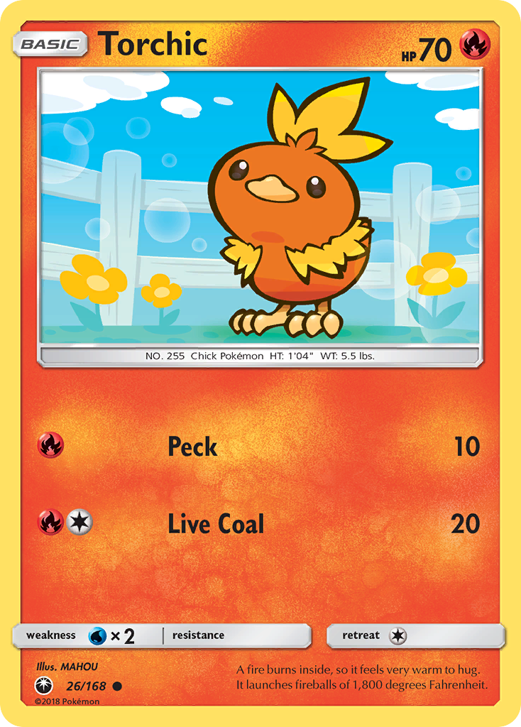 Torchic (26/168) [Sun & Moon: Celestial Storm] | Enigma On Main