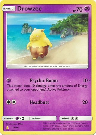 Drowzee (22/30) [Sun & Moon: Trainer Kit - Alolan Raichu] | Enigma On Main