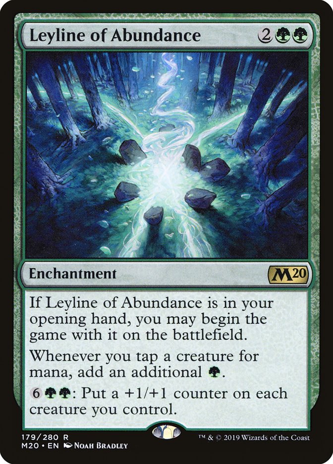 Leyline of Abundance [Core Set 2020] | Enigma On Main