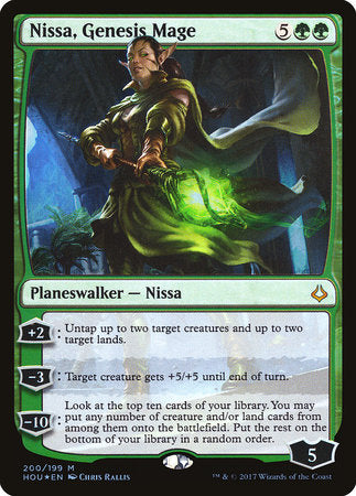 Nissa, Genesis Mage [Hour of Devastation] | Enigma On Main