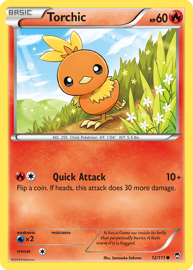 Torchic (12/111) [XY: Furious Fists] | Enigma On Main