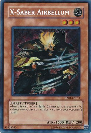 X-Saber Airbellum [HA01-EN011] Secret Rare | Enigma On Main