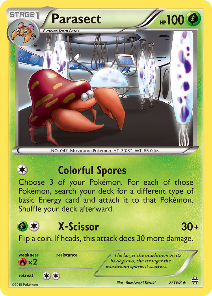 Parasect (2/162) [XY: BREAKthrough] | Enigma On Main