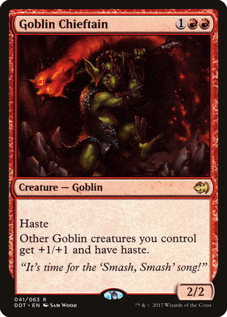 Goblin Chieftain [Duel Decks: Merfolk vs. Goblins] | Enigma On Main