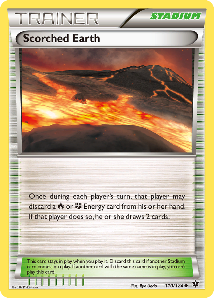 Scorched Earth (110/124) [XY: Fates Collide] | Enigma On Main