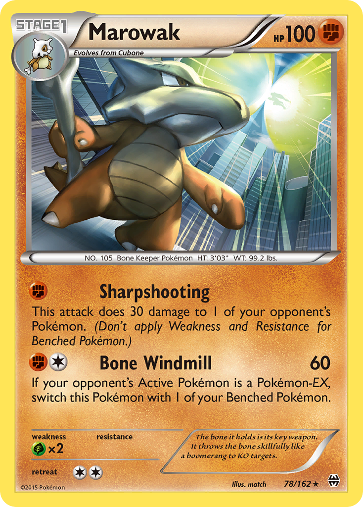 Marowak (78/162) [XY: BREAKthrough] | Enigma On Main