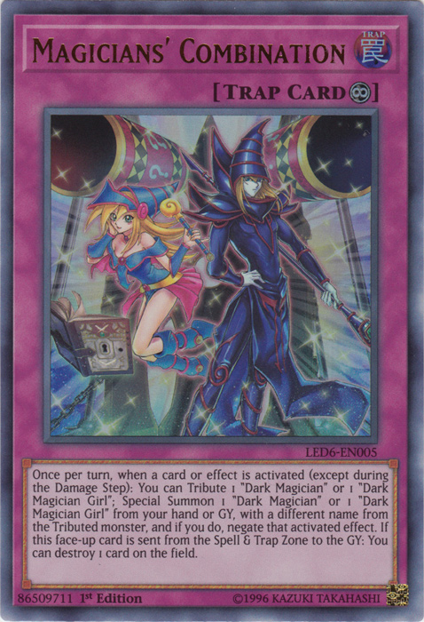 Magicians' Combination [LED6-EN005] Ultra Rare | Enigma On Main