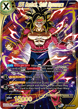 SS4 Bardock, Spirit Resonance (SPR) (BT14-122) [Cross Spirits] | Enigma On Main