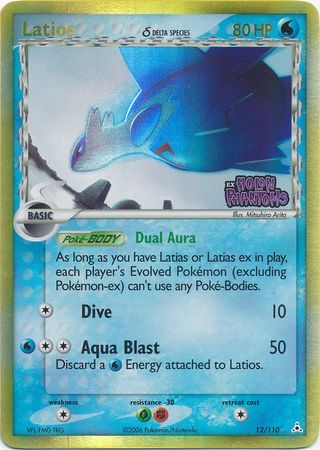 Latios (12/110) (Delta Species) (Stamped) [EX: Holon Phantoms] | Enigma On Main