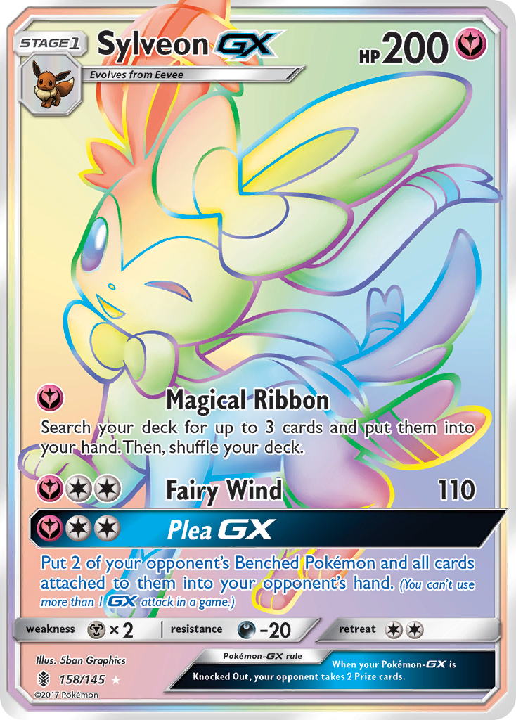 Sylveon GX (158/145) [Sun & Moon: Guardians Rising] | Enigma On Main