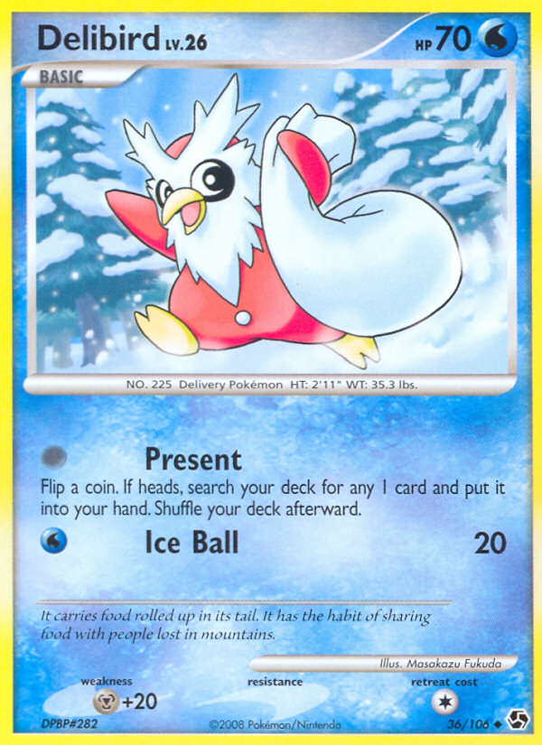 Delibird (36/106) [Diamond & Pearl: Great Encounters] | Enigma On Main