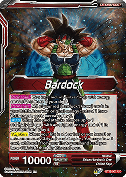 Bardock // SS Bardock, the Legend Awakened (Uncommon) [BT13-001] | Enigma On Main