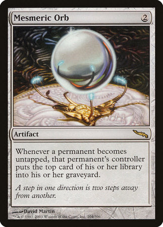 Mesmeric Orb [Mirrodin] | Enigma On Main