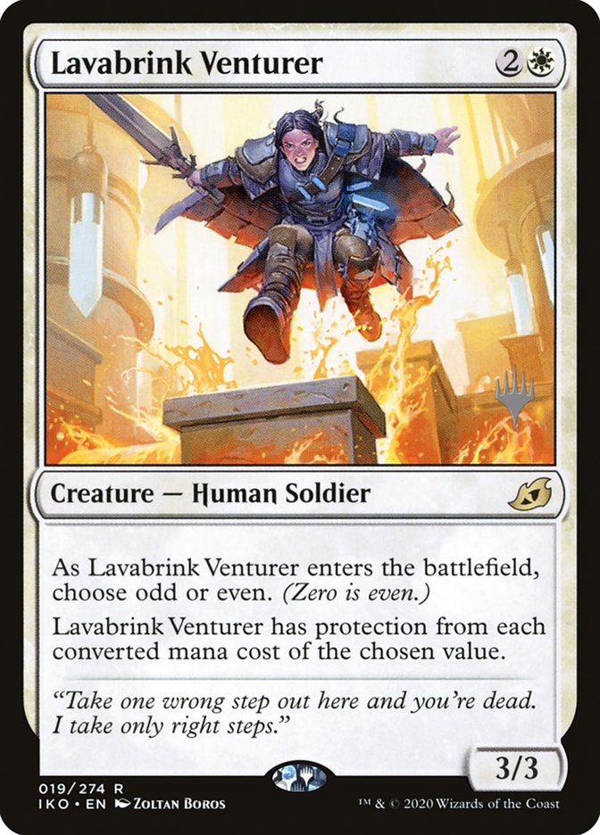 Lavabrink Venturer (Promo Pack) [Ikoria: Lair of Behemoths Promos] | Enigma On Main