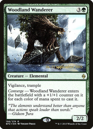 Woodland Wanderer [Battle for Zendikar Promos] | Enigma On Main