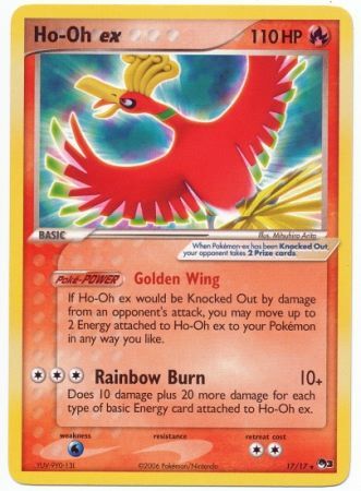 Ho-Oh ex (17/17) (Non-Holo) [POP Series 3] | Enigma On Main