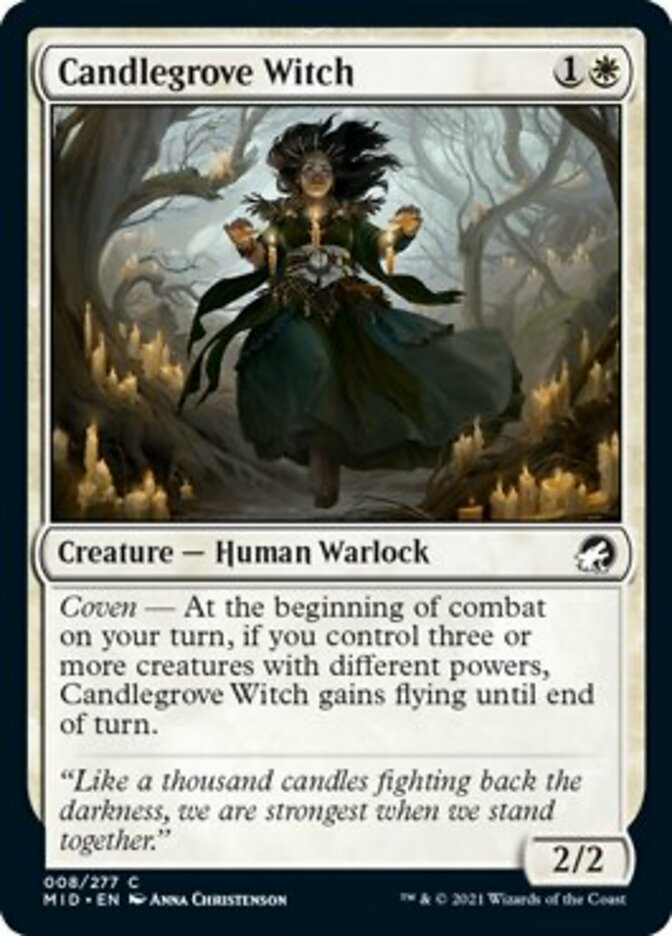 Candlegrove Witch [Innistrad: Midnight Hunt] | Enigma On Main