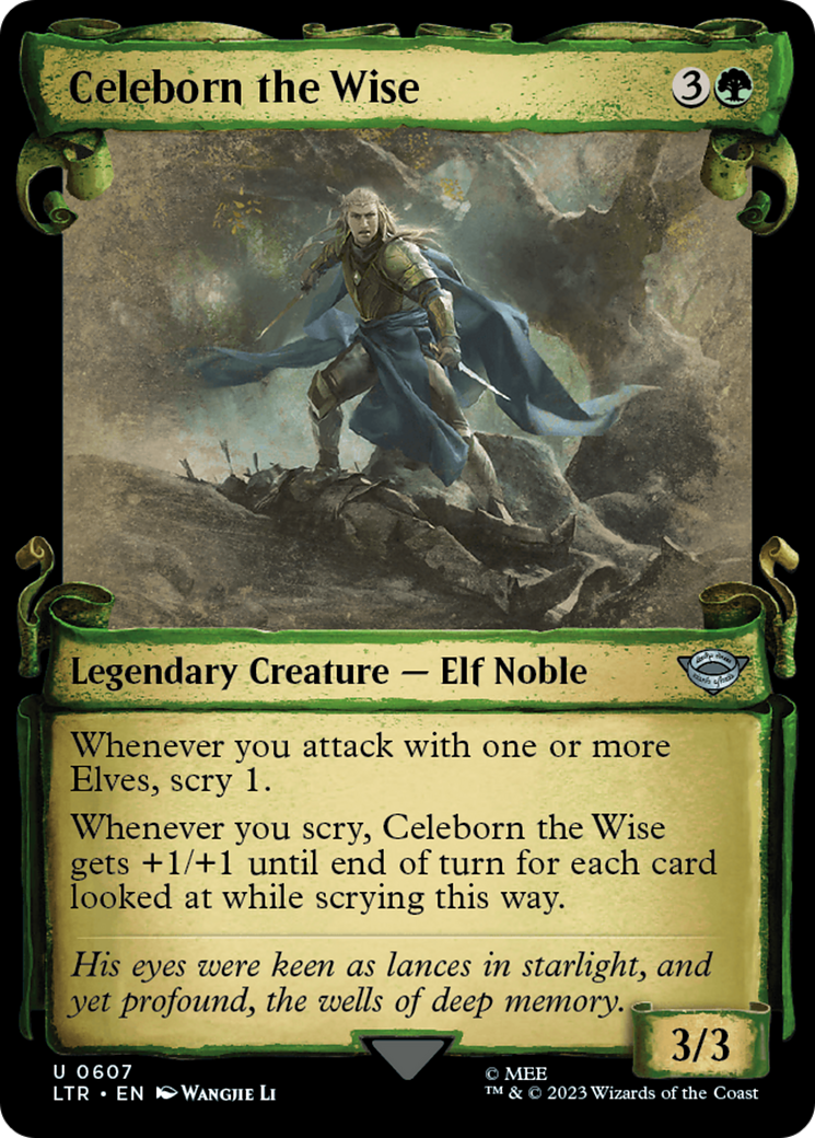 Celeborn the Wise [The Lord of the Rings: Tales of Middle-Earth Showcase Scrolls] | Enigma On Main